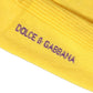 Men Yellow DG Logo Over Calf Accessory Socks