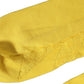 Men Yellow 100% Silk Mid Calf Accessory Socks