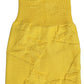 Men Yellow 100% Silk Mid Calf Accessory Socks