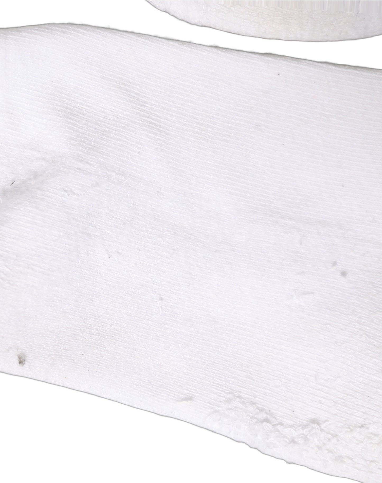 Men White DGVIB3 Cotton Mid Calf Accessory Socks