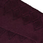 Burgundy Wool Crest Logo Knee High Accessory Socks