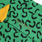Men Green Cotton Abstract Mid Calf Accessory Socks