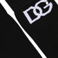 Men Black Cotton DG Logo Mid Calf Accessory Socks