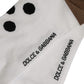 White Polka Dot Over The Calf Accessory Socks