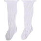 .White Nylon Logo Calf Long Women Accessory Socks