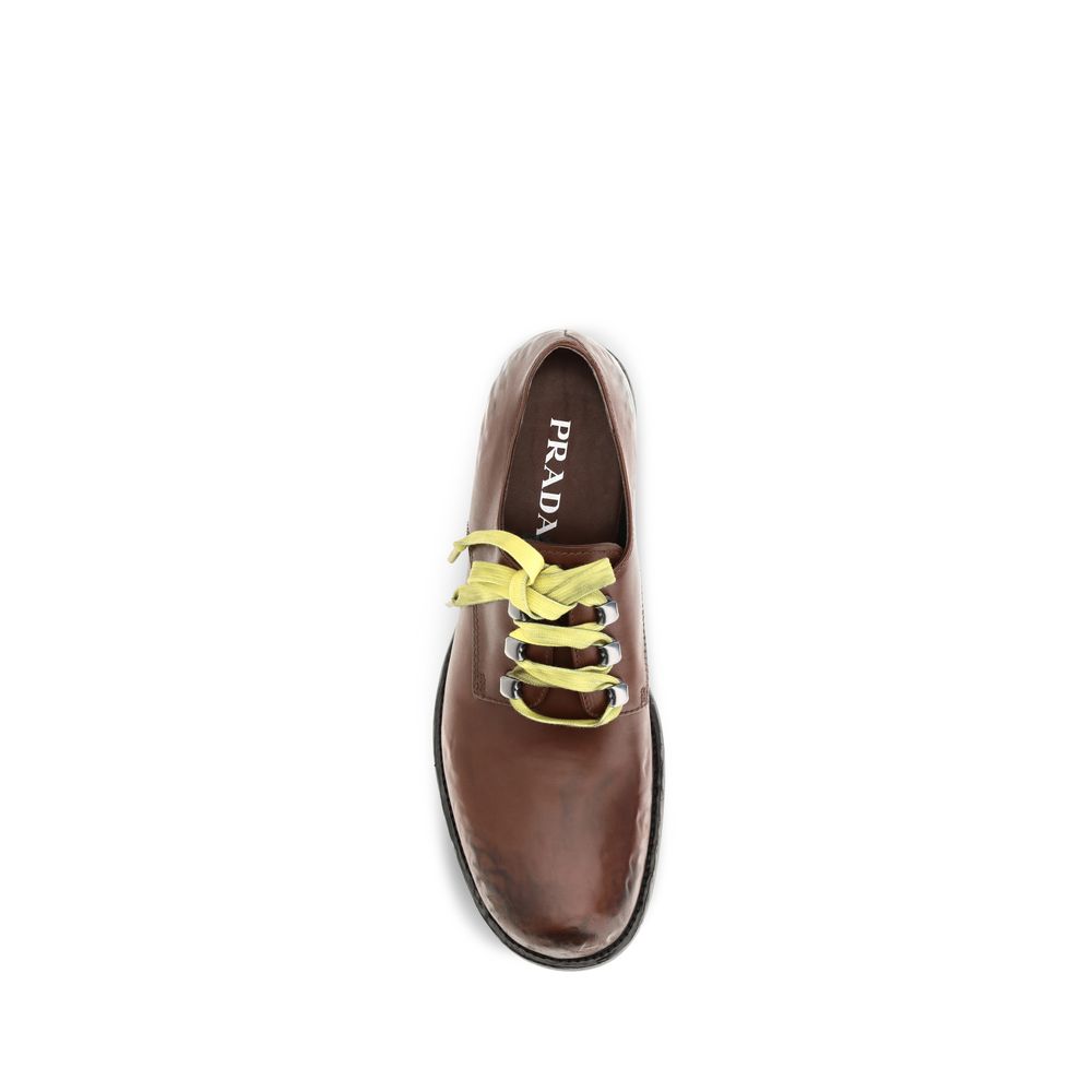 Brown Calf Leather Bos Taurus Slip-On Loafers