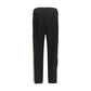 Black Polyester Joggers (Workout Pants)