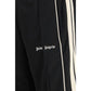 Black Polyester Joggers (Workout Pants)