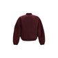 Bordeaux Nylon Bomber
