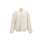 Beige Wool Oves Aries Full-Length Jacket