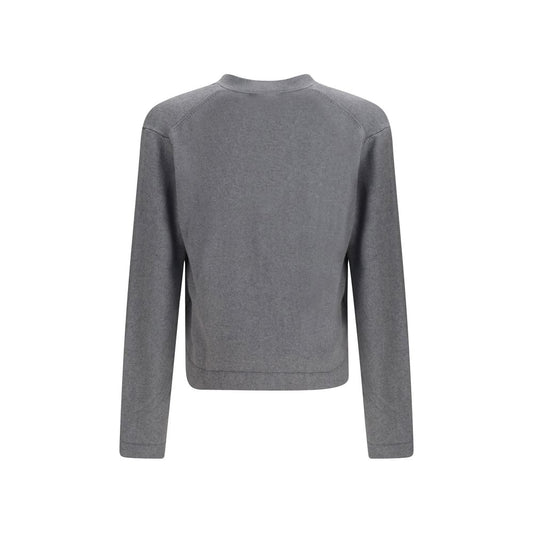Gray Cotton Cardigan