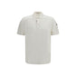 White Cotton Polo Shirt