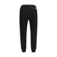 Black Cotton Athletic Pants