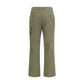 Bicolor Cotton Casual Pants