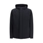 Black Polyester Shell Jacket