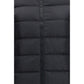 Black Polyester Full-Length Jacket