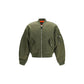 Bicolor Nylon Bomber