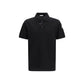 Black Cotton Polo Shirt