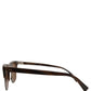 Brown DG4305 Striped Acetate Frame Eyewear Sunglasses