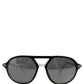 Black Acetate Frame DG4343F Bridge Detail Sunglasses