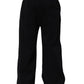 Dark Blue Relaxed Wide Leg Men Jogger Pants