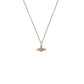 Bicolor Brass Necklace