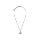 Gray Brass Necklace