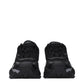 Black Fabric Chunky Sneakers