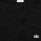 Black Crown Short Sleeved Henley Men T-shirt