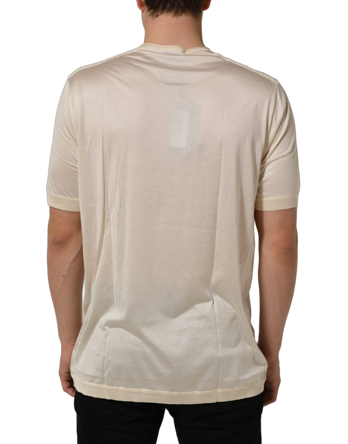 White Short Sleeve Collared Polo T-shirt