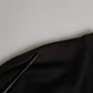 Black Cotton Short Sleeve Bustier T-shirt Top