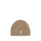 Beige Wool Oves Aries Beanie