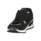 Black Polyurethane Men's Sneaker