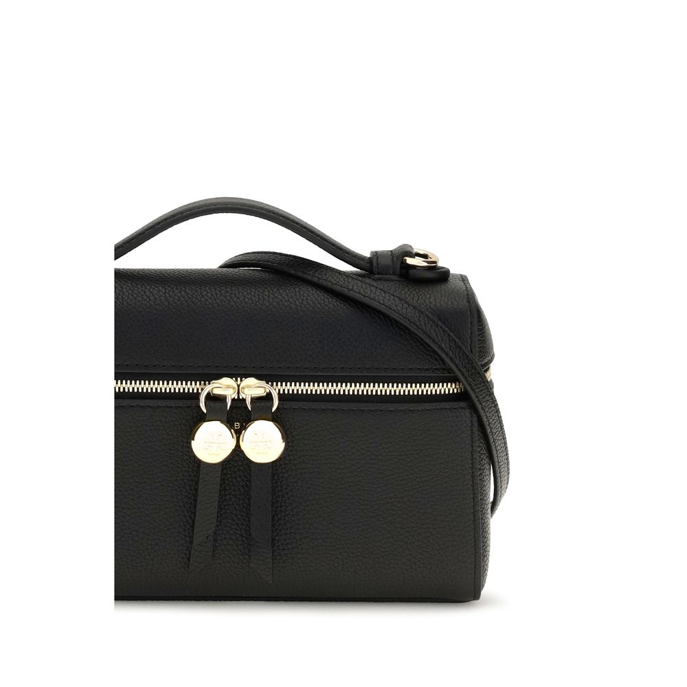Black Calf Leather Bos Taurus Handbag