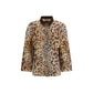 Multicolor Cotton Full-Length Jacket