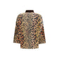 Multicolor Cotton Full-Length Jacket