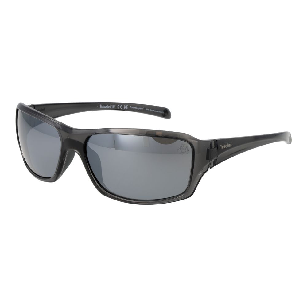 Gray Stainless Steel Sunglasses