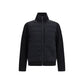 Black Viscose Full-Length Jacket