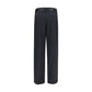 Gray Polyester Dress Pants