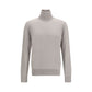 Beige Cashmere Turtleneck
