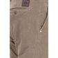 Beige Cotton Chino Pants
