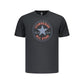 Black Cotton Men's T-Shirt