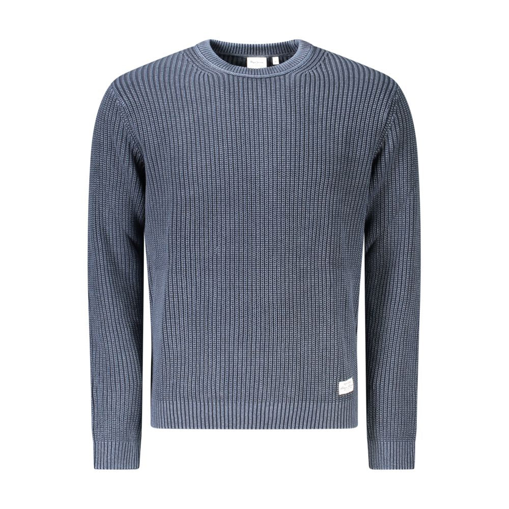 Blue Cotton Mens Shirt