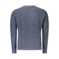 Blue Cotton Mens Shirt