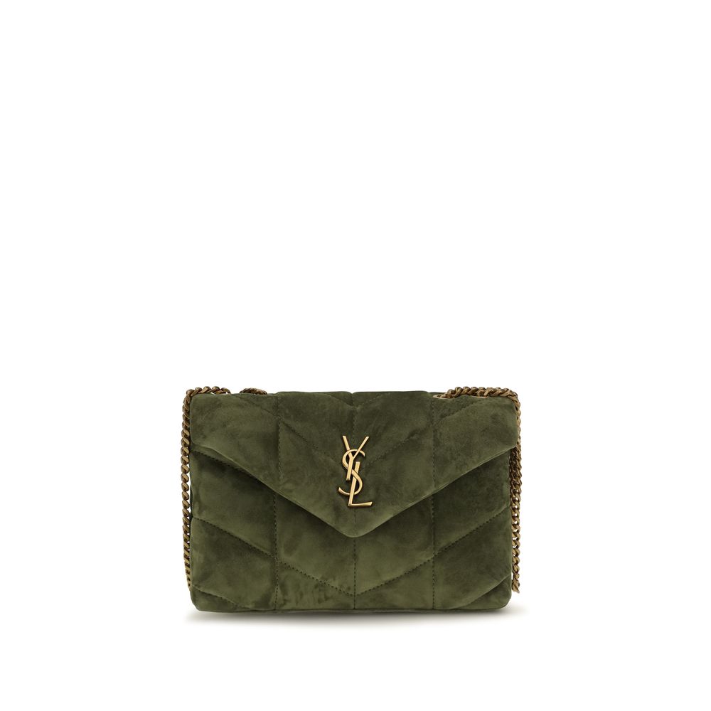 Bicolor Calf Leather Bos Taurus Shoulder Bag