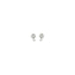 Silver Brass Earrings