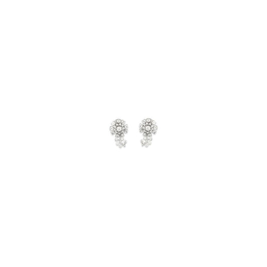 Silver Brass Earrings