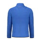 Blu Polyester Men Sweatshirt