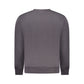 Gray Cotton Men Sweatshirt