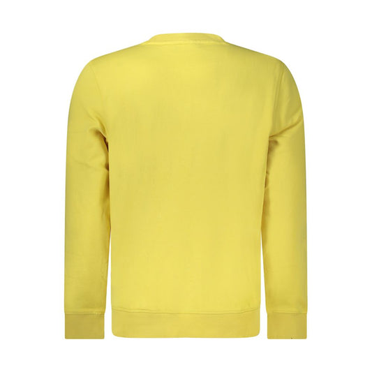 Yellow Cotton Men's Sweatshirt